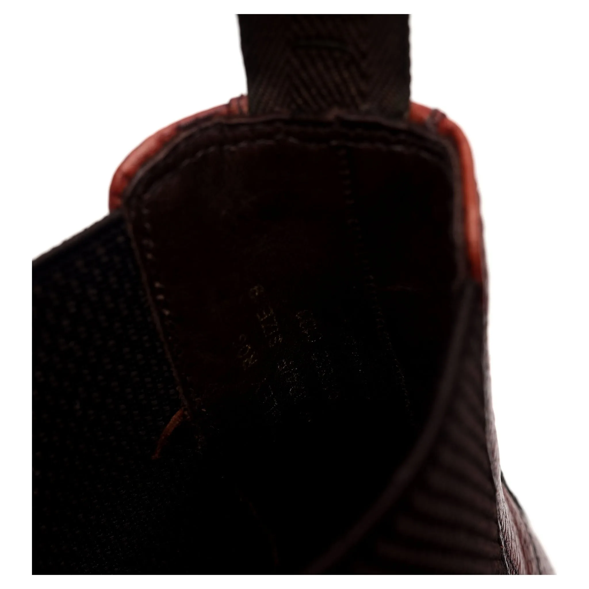 1880 Classic 'Dingley' Burgundy Grain Leather Chelsea Boot UK 8 F
