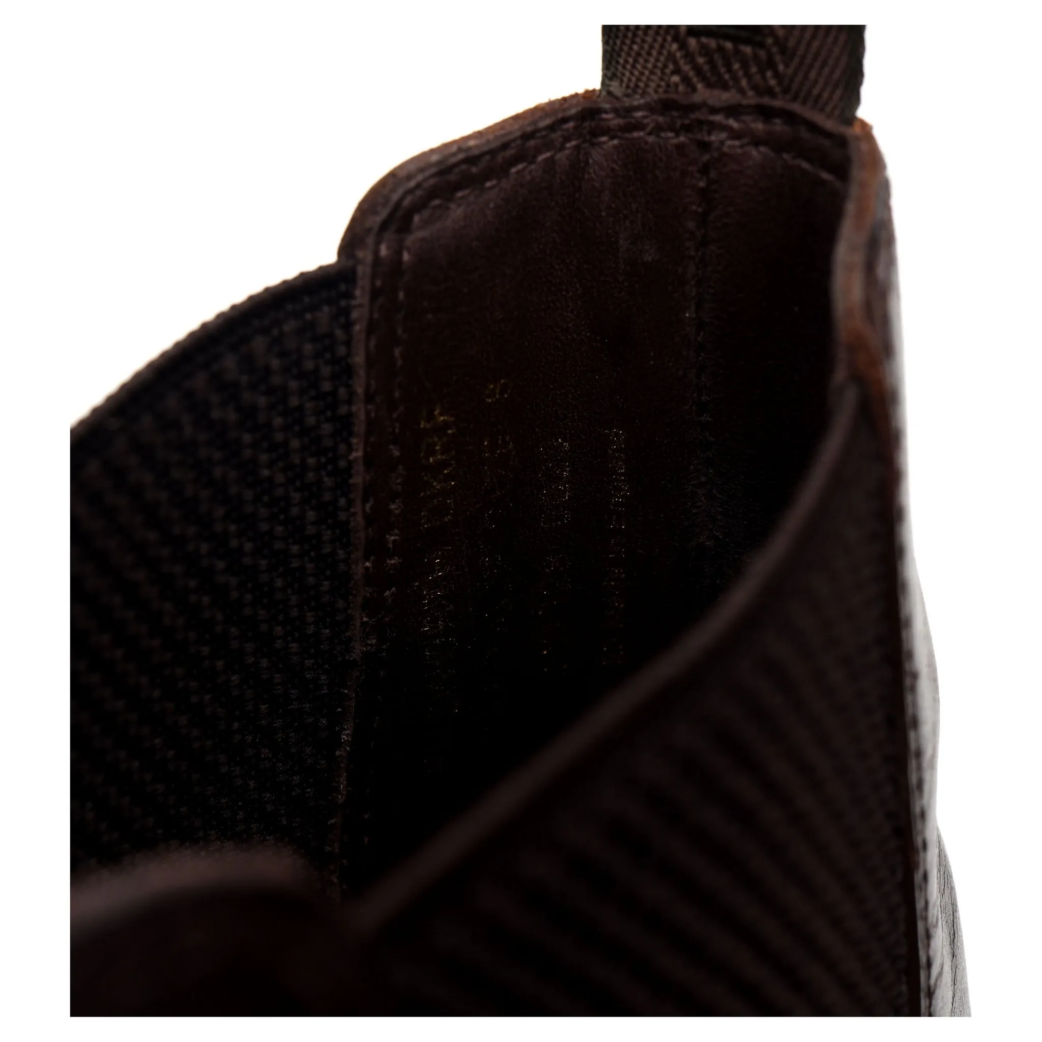1880 'Emsworth' Dark Brown Leather Chelsea Boots UK 8 F