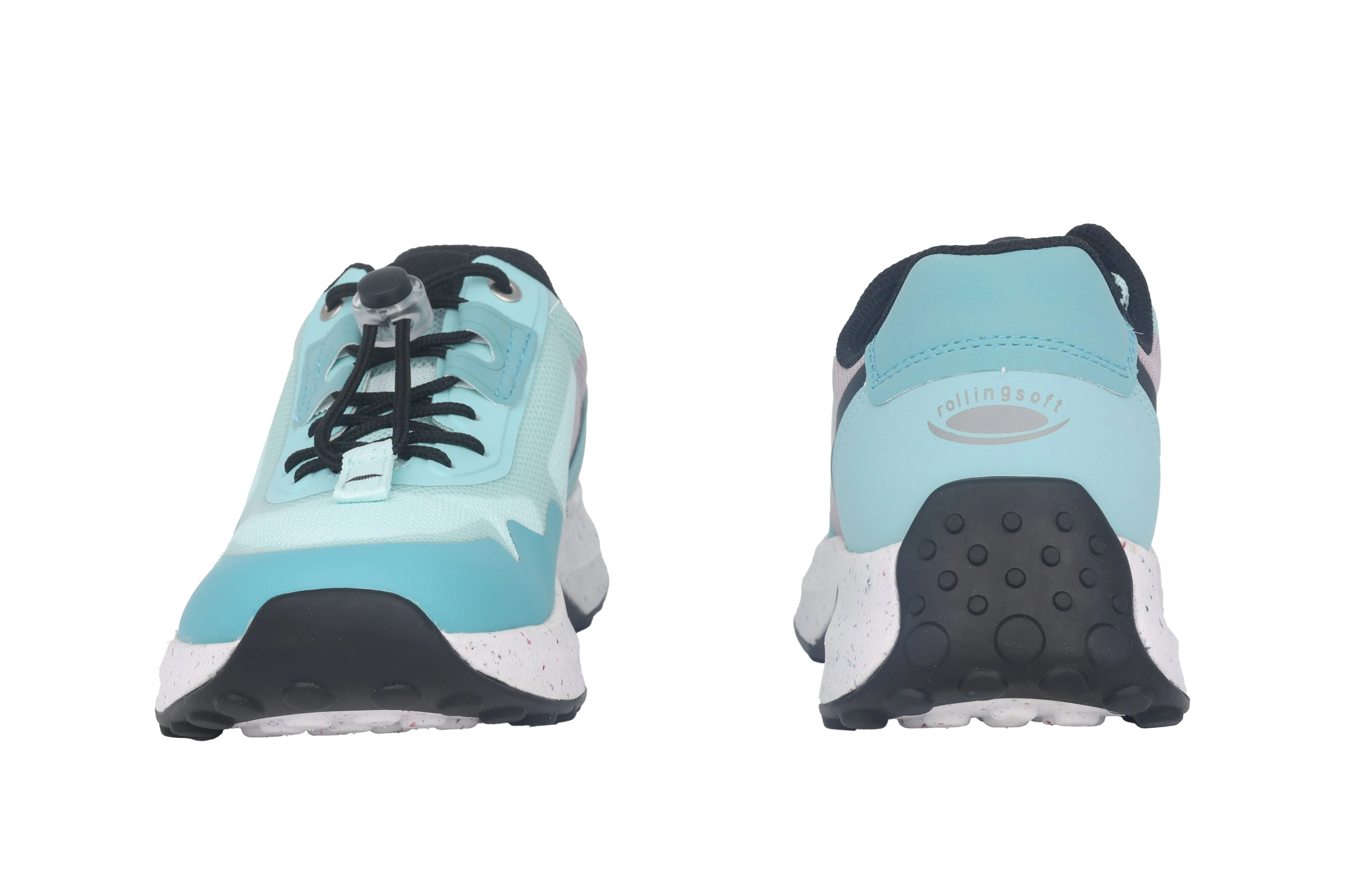 '26.995.22' women's rolling sneaker - green combi