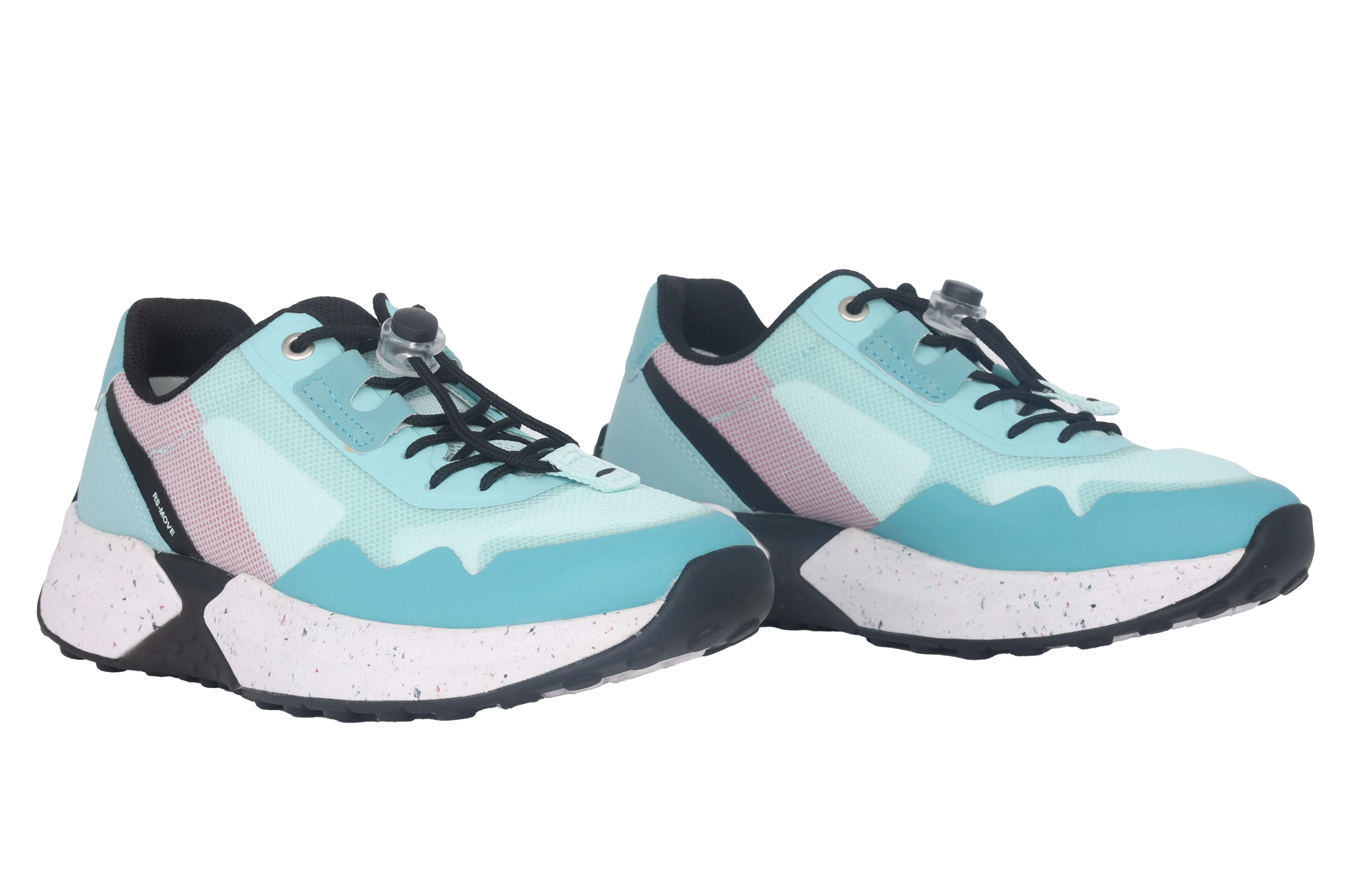 '26.995.22' women's rolling sneaker - green combi