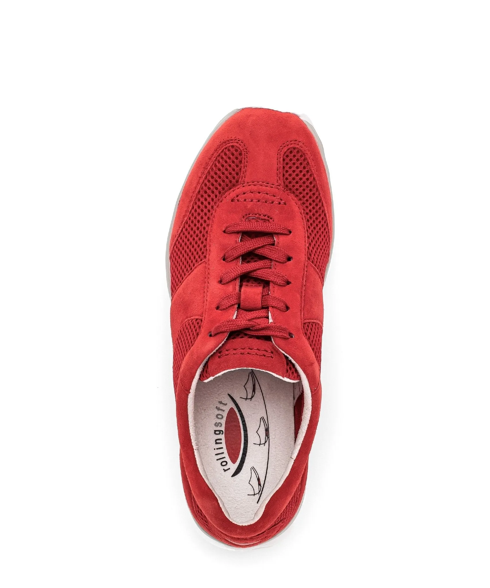 '46.966.68' women's walking rolling sneaker - Red