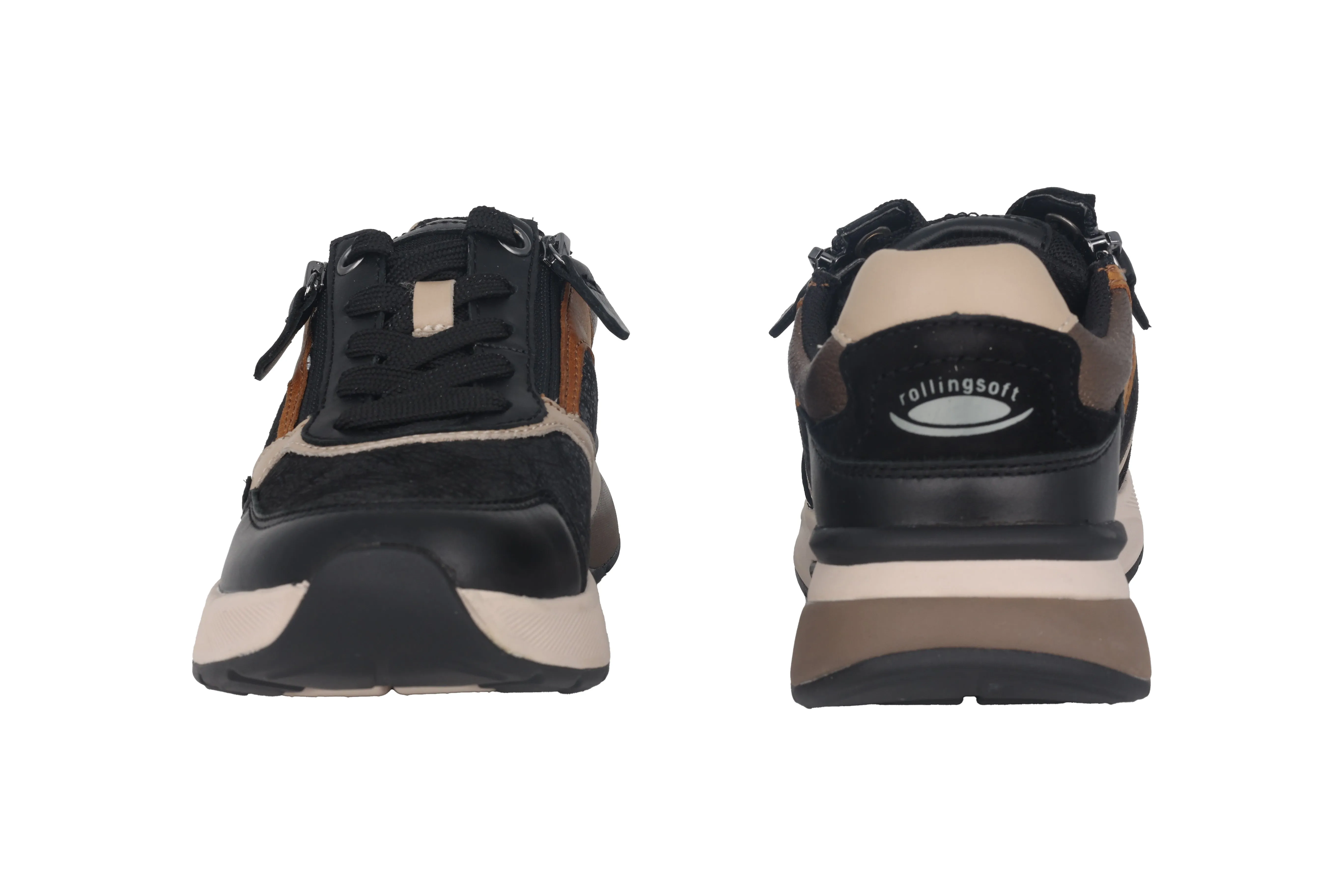 '56.847.65' women's rolling sneaker - Black mix