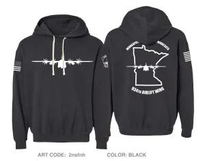 934th AES Comfort Unisex Hooded Sweatshirt - 2nsfnh