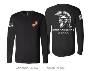 A CO. 3-67 AR Comfort Men's Cotton LS Tee - qLkG84