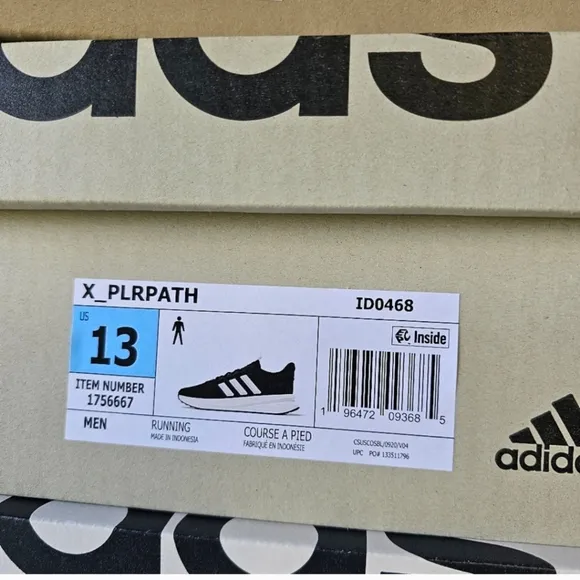 Adidas Men's X_PLR Path Running Shoes Size 13