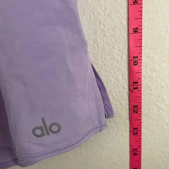 Alo Yoga Lavender Running Shorts