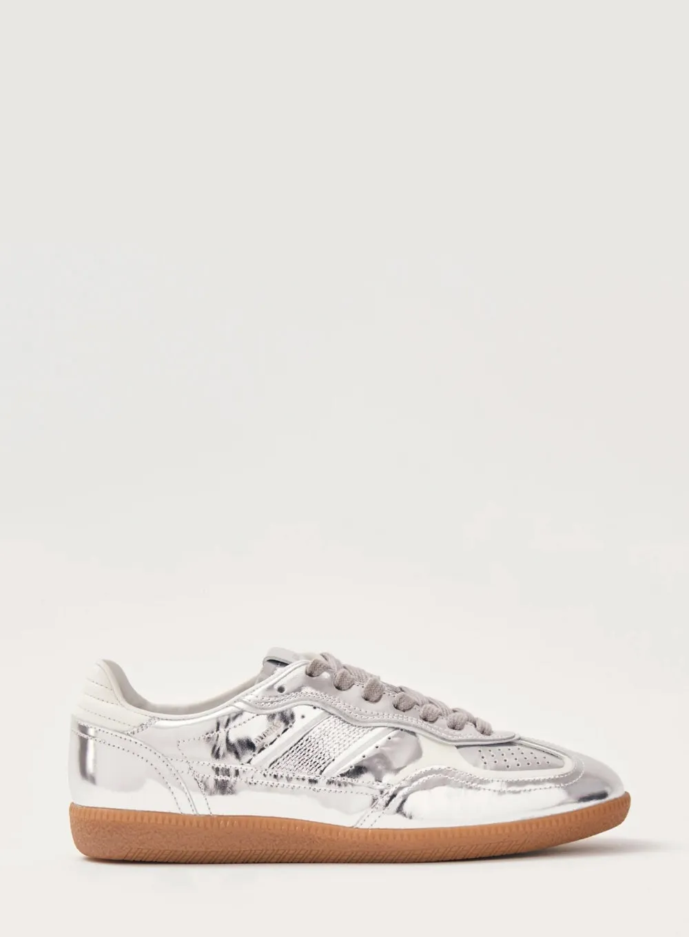 ALOHAS | Tb. 490 Rife Shimmer Silver Cream Sneakers