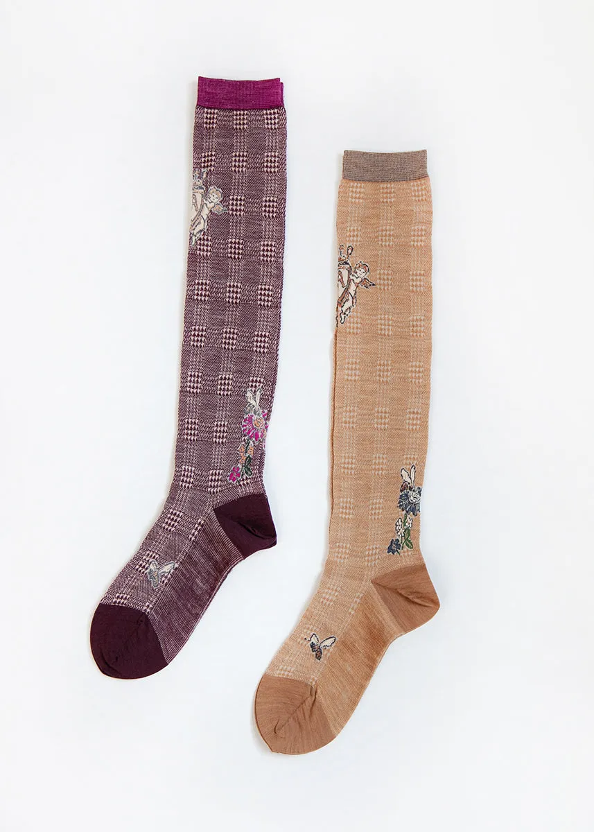 Antipast Angel's Emblem High Socks