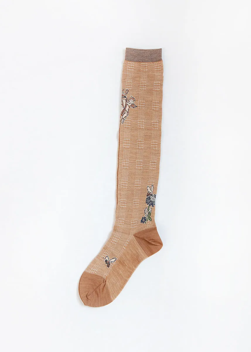 Antipast Angel's Emblem High Socks