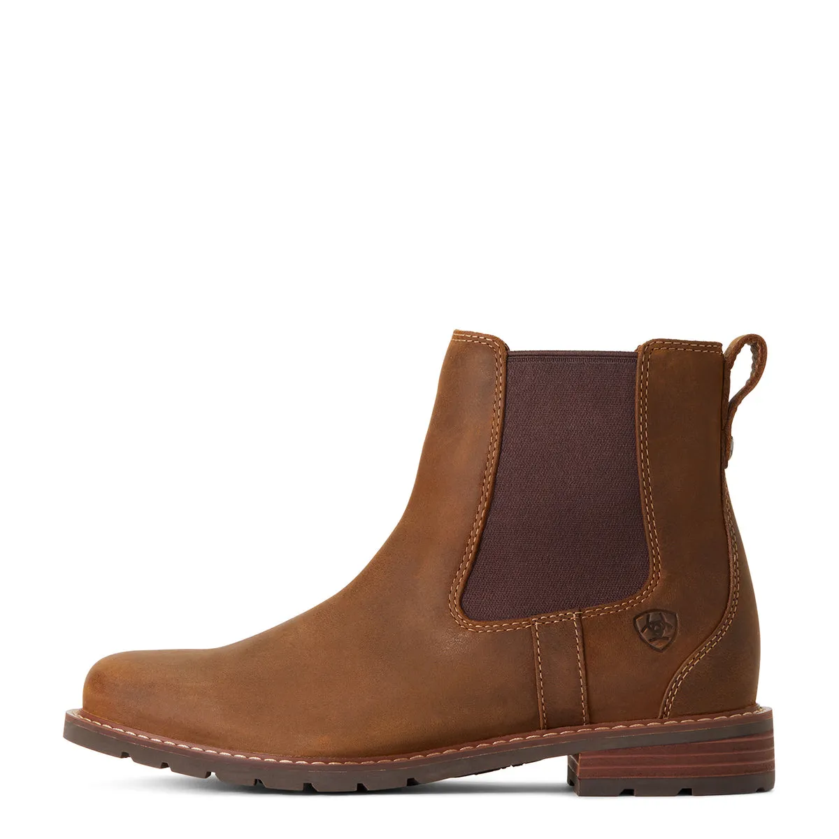 Ariat Women's Wexford Waterproof Chelsea Boot - Weathered Brown