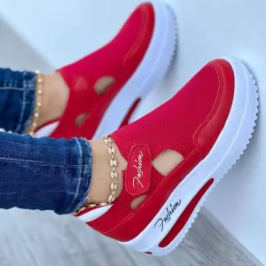 Atmungsaktive Slip-On Sneakers für Damen