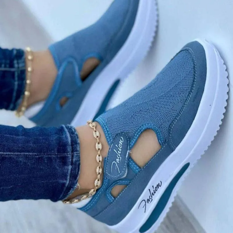 Atmungsaktive Slip-On Sneakers für Damen
