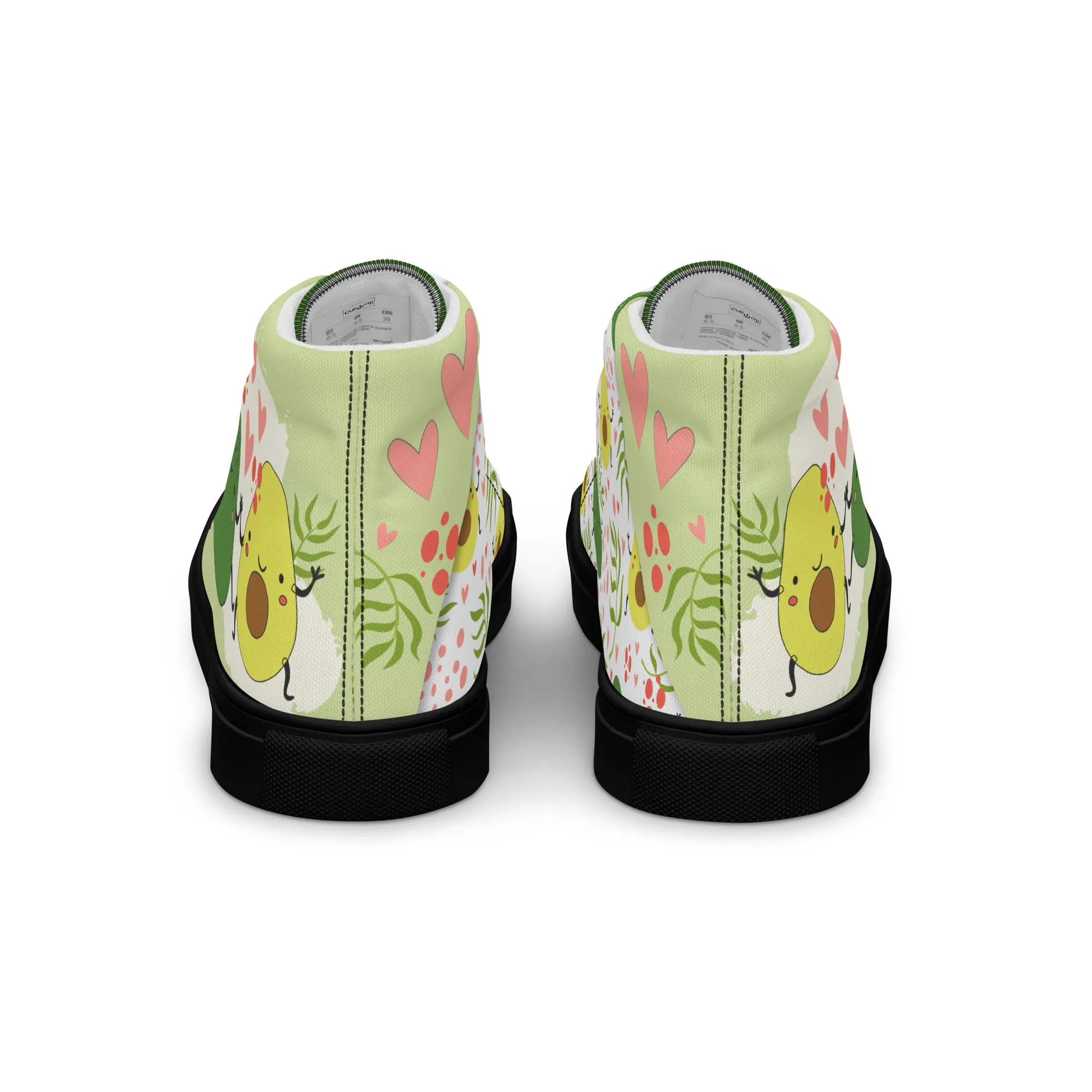 Avocuddles Women's High Top Custom Sneakers