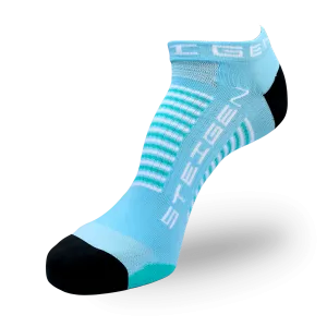 Baby Blue Running Socks Zero Length