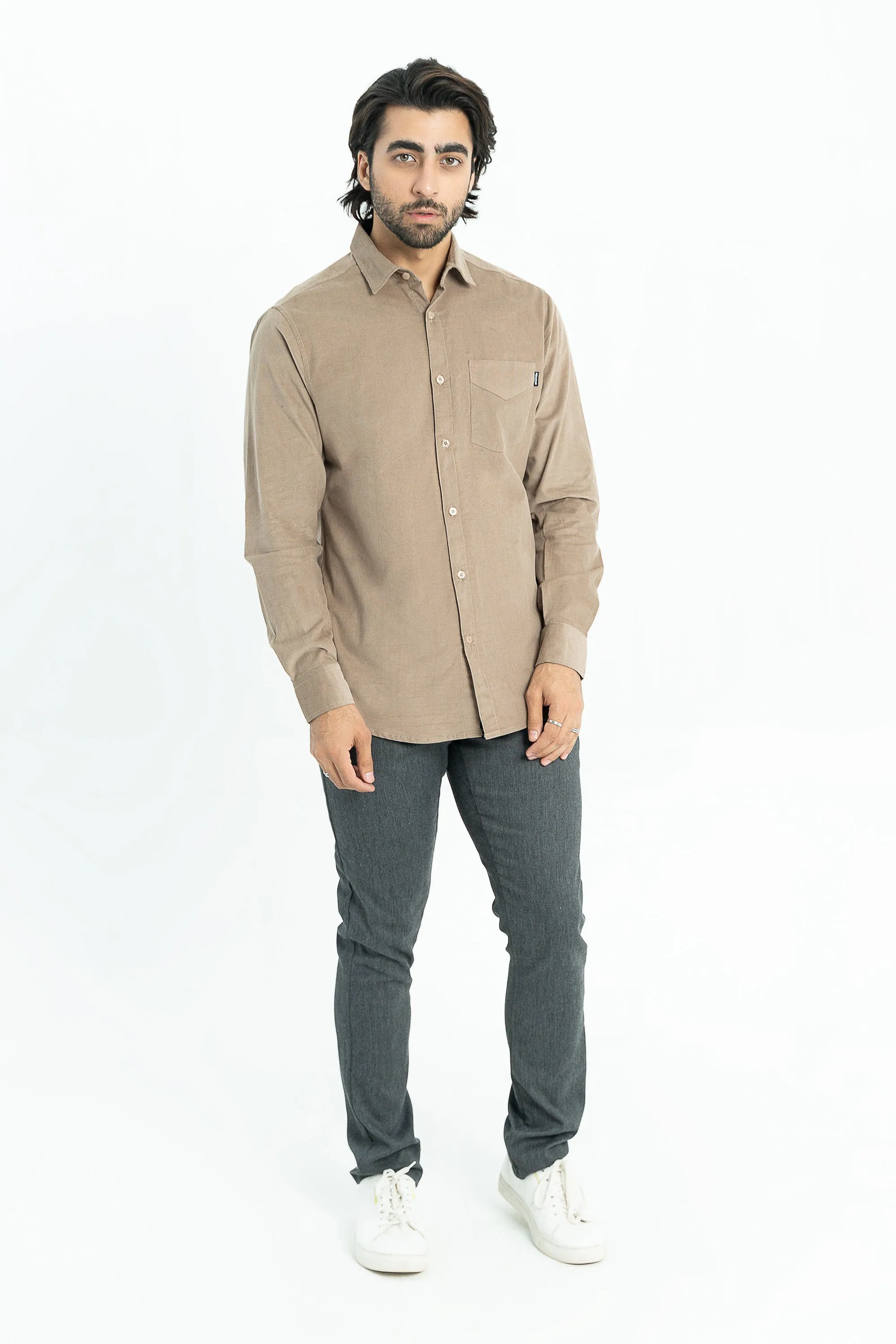 Beige Casual Shirt