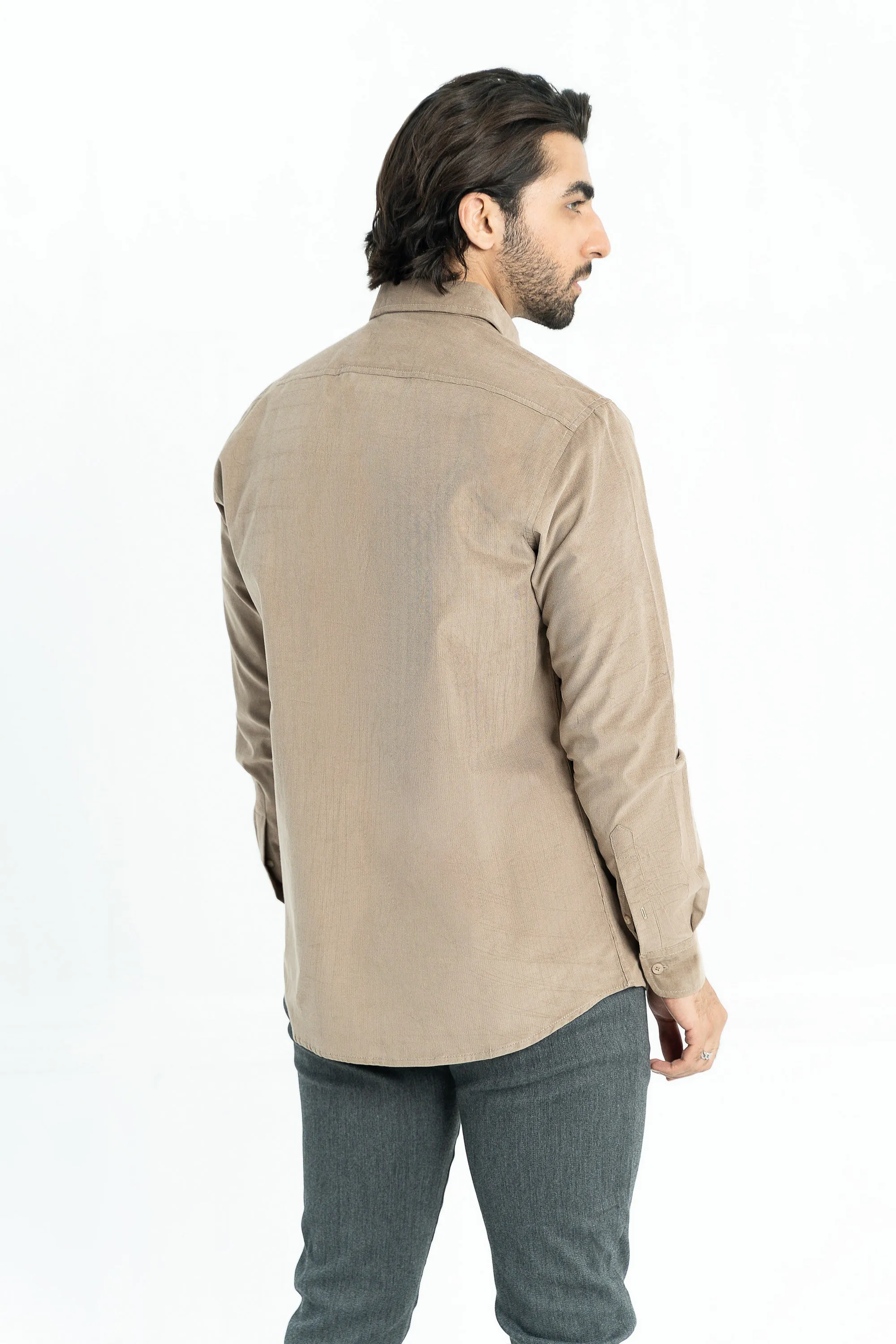 Beige Casual Shirt