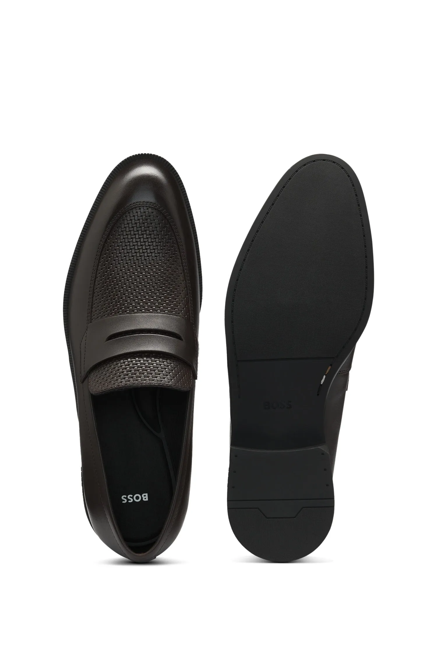BOSS Loafers  in Leather - TAYIL_LOAF_LTMXWV 10251501 01-50541717