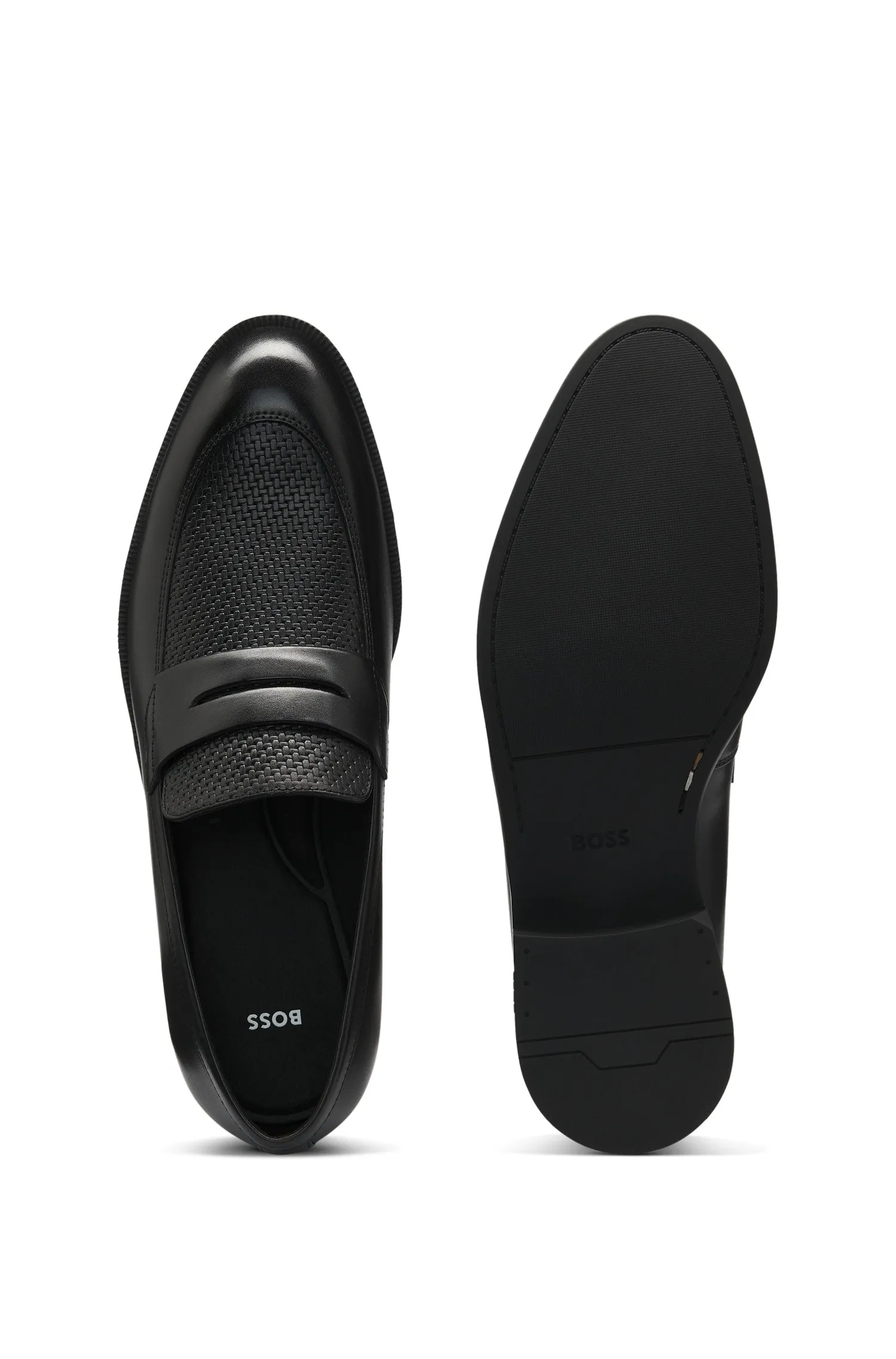 BOSS Loafers  in Leather - TAYIL_LOAF_LTMXWV 10251501 01-50541717