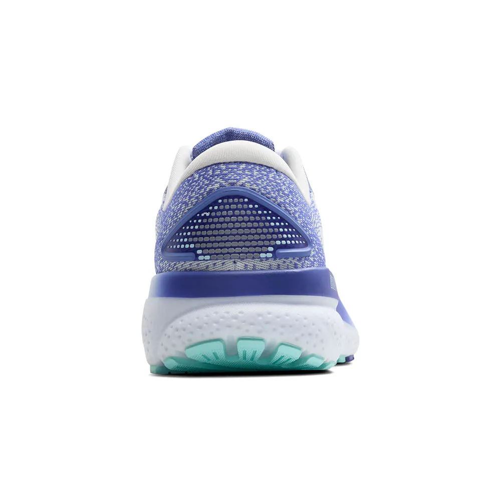 Brooks Ghost 16 (Womens) -  White/Amparo Blue/Limpet Shell