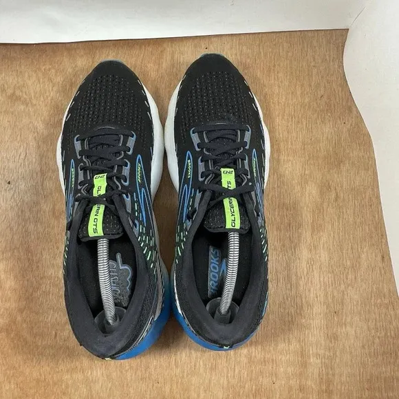 Brooks Glycerin GTS 20 Men Size 12 Black Running Shoes Sneakers