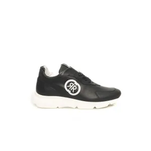 Cerruti 1881 Blue Cowhide Men Sneaker
