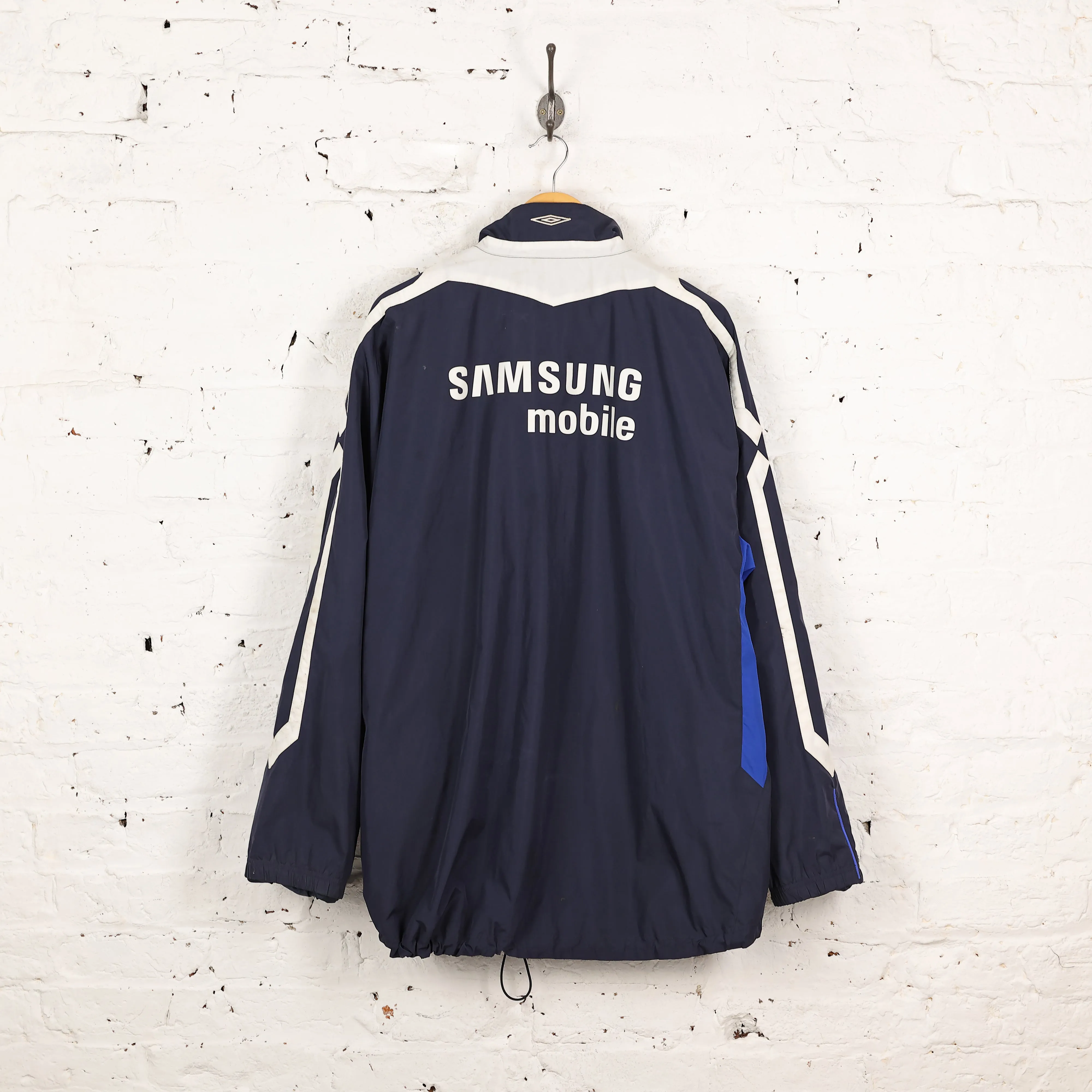 Chelsea 2004 Umbro Shell Training Jacket Top - Blue - XXL