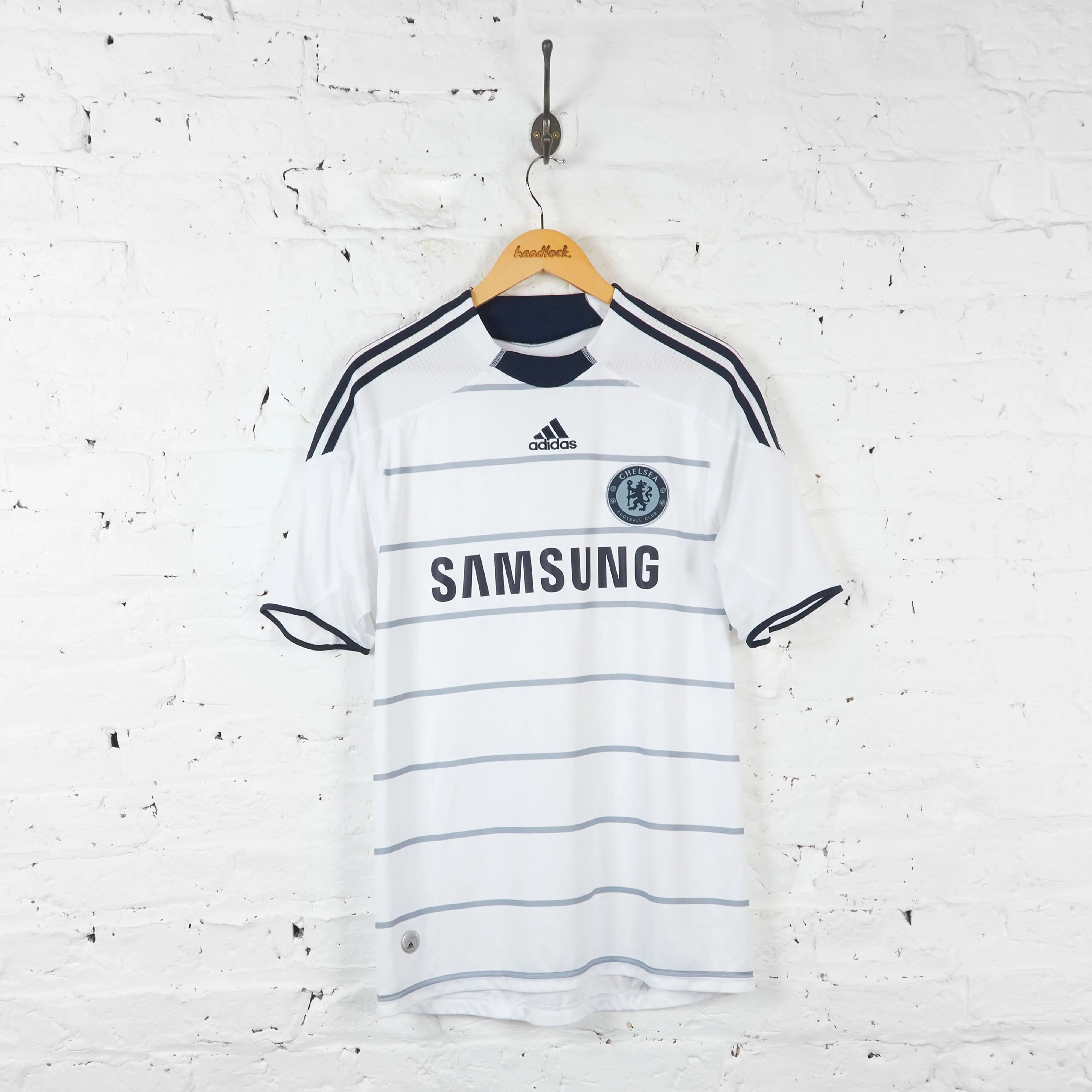 Chelsea 2009 Third Football Shirt - White - L