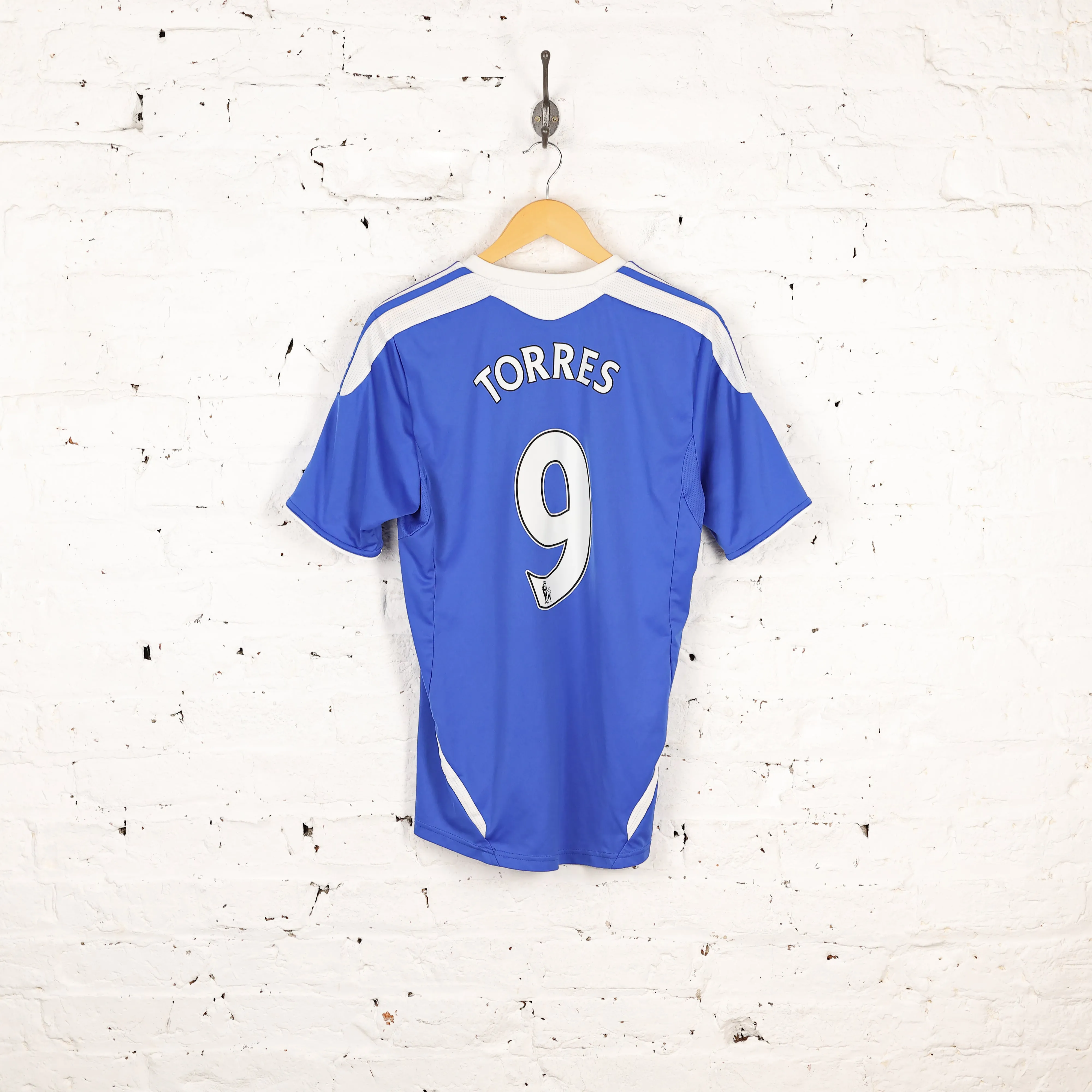 Chelsea Adidas Torres 2011 Home Football Shirt - Blue - M