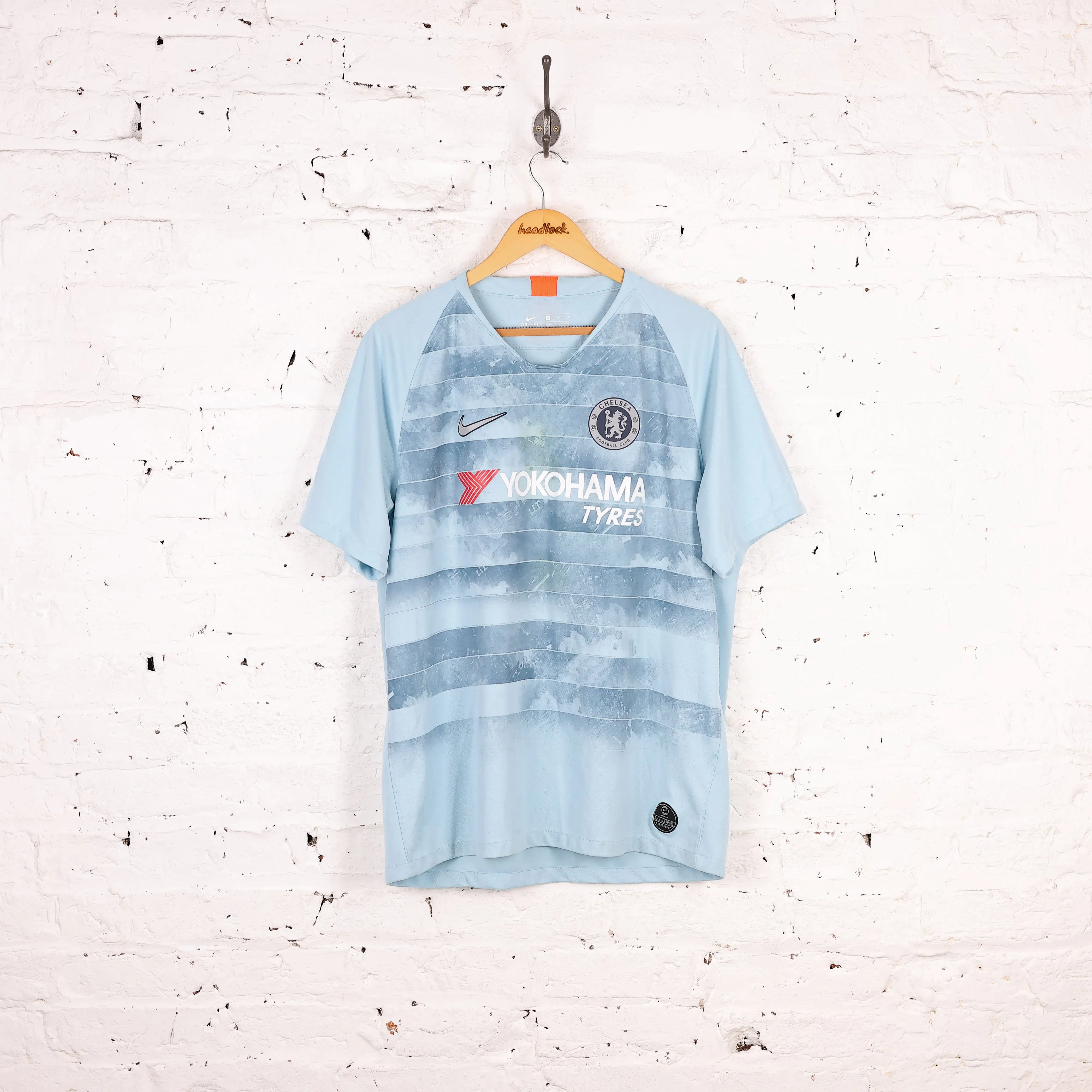 Chelsea FC Nike Third Kit Football Shirt - Blue - XL