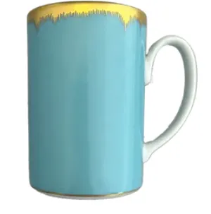 Chelsea Feather Turquoise Mug
