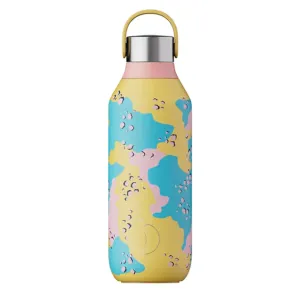 Chillys Series 2 500ml Bottle Chillys Studio Desert Camo Yellow