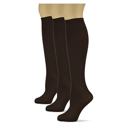 Chocolate Adult Knee Highs