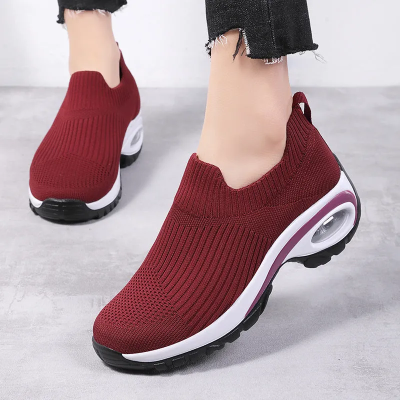 Christine – Women's Air Cushion Sneakers with Breathable Mesh