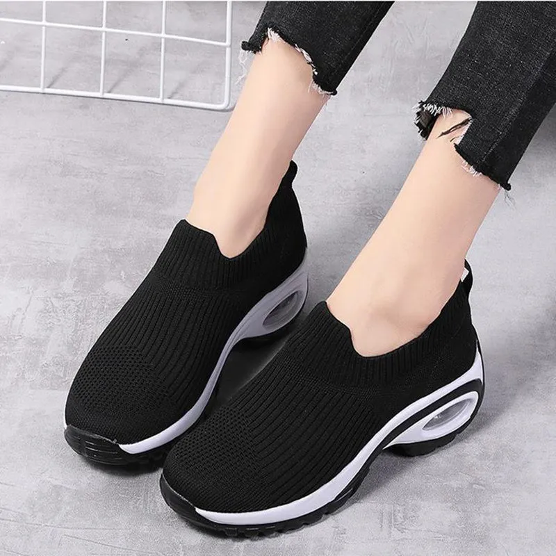 Christine – Women's Air Cushion Sneakers with Breathable Mesh