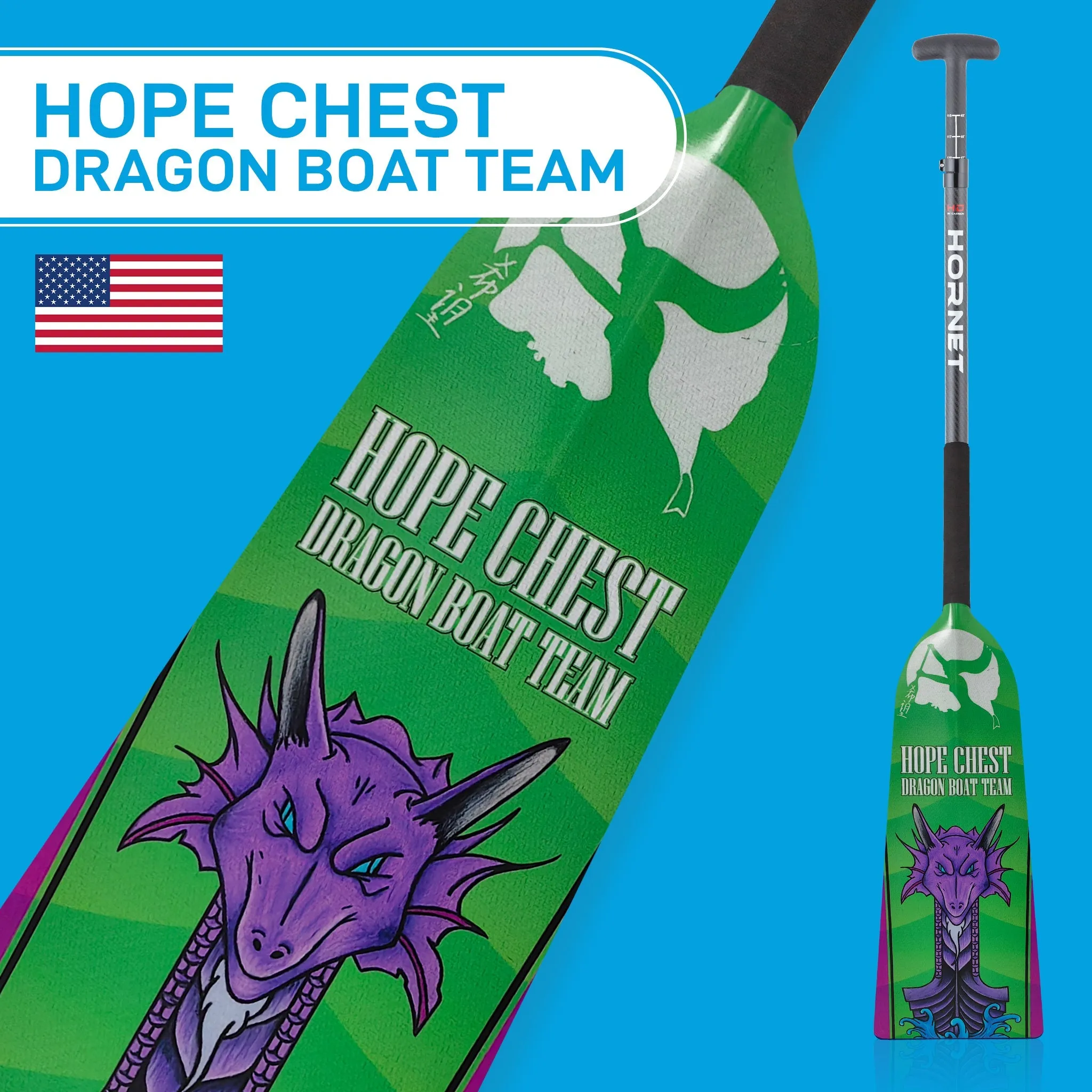 Custom design - (lever) - Hornet adjustable paddle
