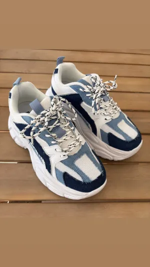 Denim sneakers