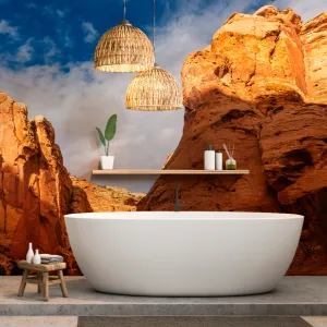 Desert Canyon Wallpaper Mural