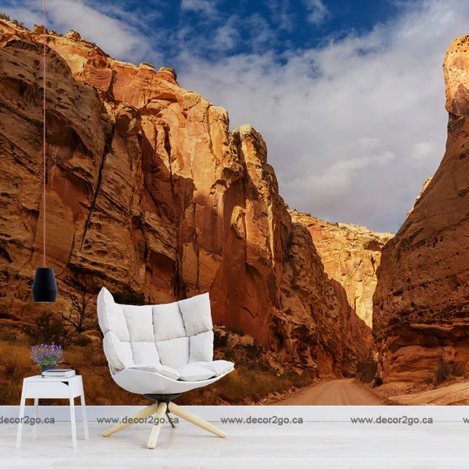 Desert Canyon Wallpaper Mural