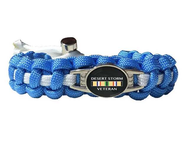 Desert Storm Veteran Paracord Bracelet