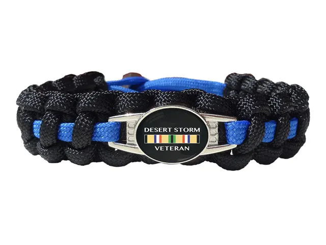 Desert Storm Veteran Paracord Bracelet