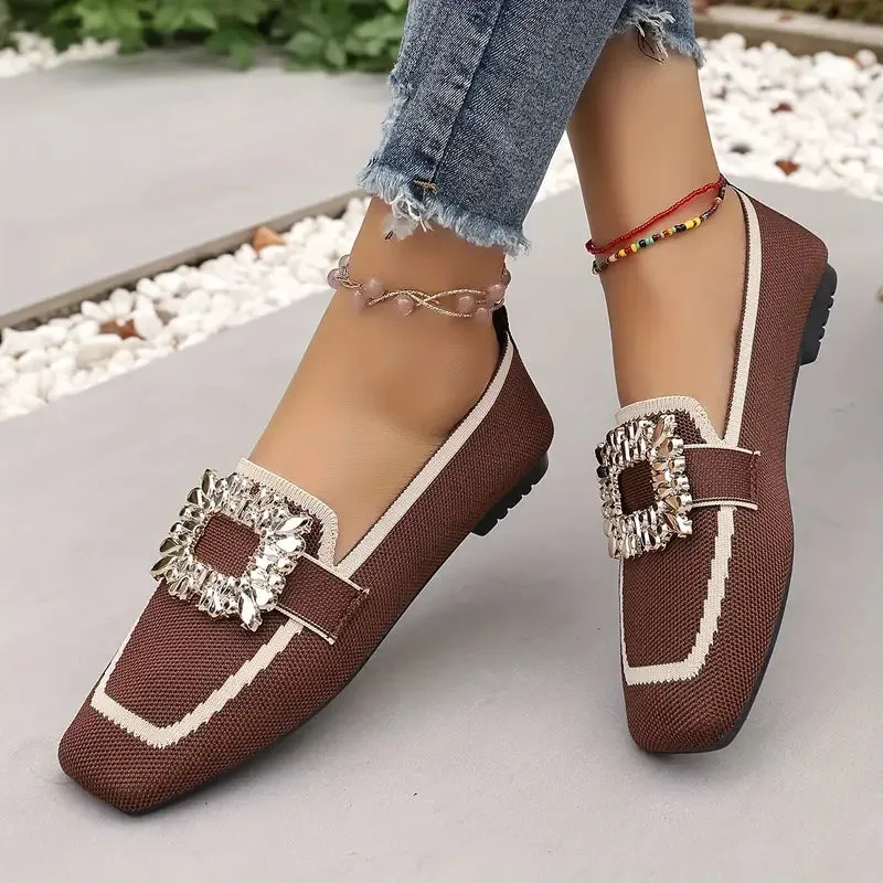 Dracelle – Iriserende slip-ons