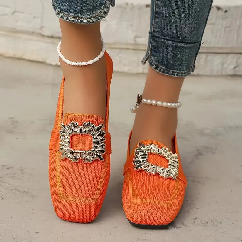 Dracelle – Iriserende slip-ons