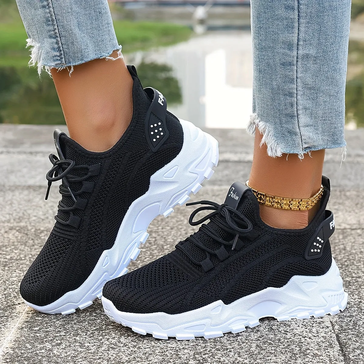 Emily - Breathable Knit Sneakers