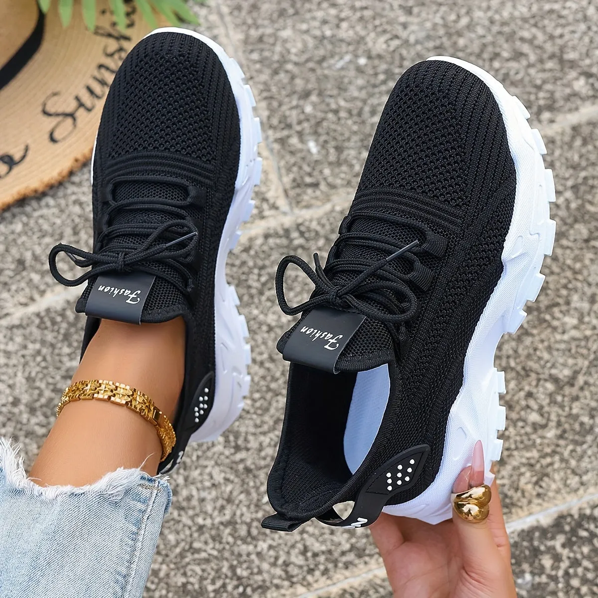 Emily - Breathable Knit Sneakers
