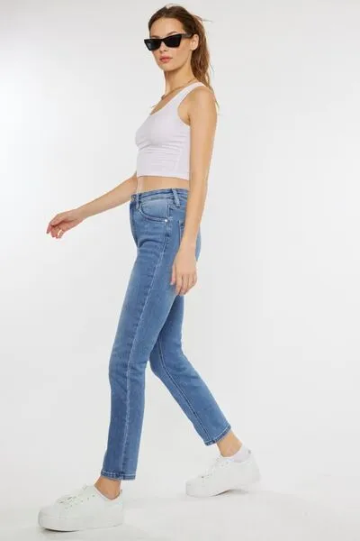 Finn Full Size Cat's Whiskers High Waist Jeans