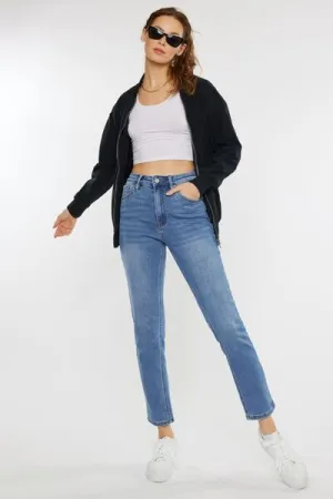 Finn Full Size Cat's Whiskers High Waist Jeans