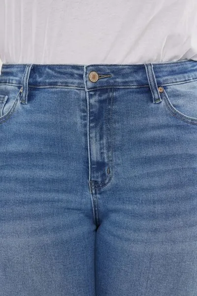 Finn Full Size Cat's Whiskers High Waist Jeans