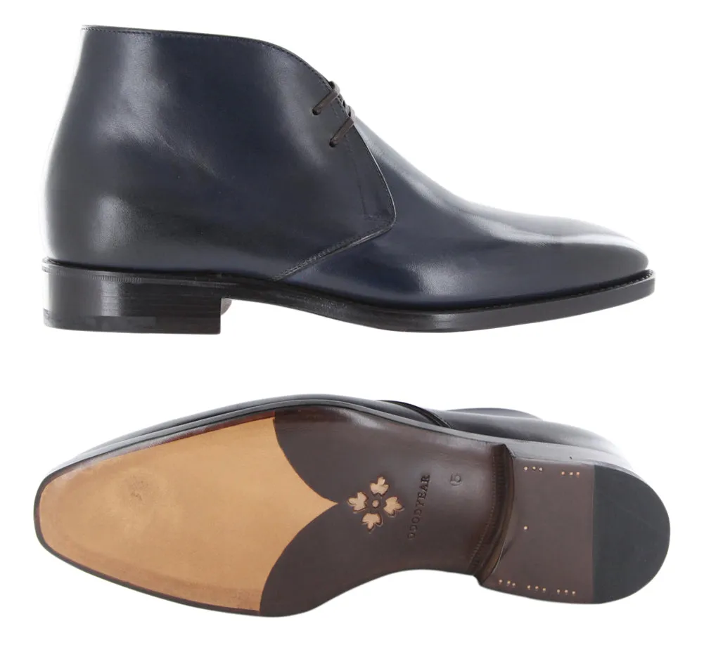 Fiori Di Lusso Blue Boots