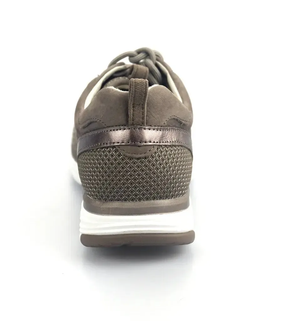 Gabor rollingsoft sensitive 26.975.31 fumo grey nubuck and mesh combi