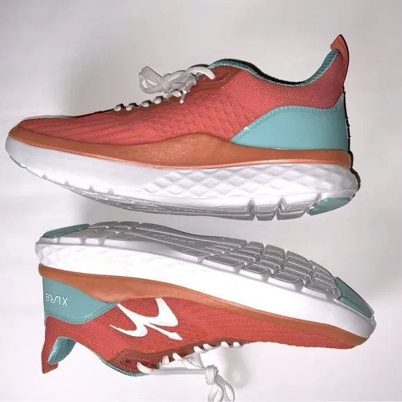 Gdefy XLR6 Running Orange Athletic Shoes Womens
